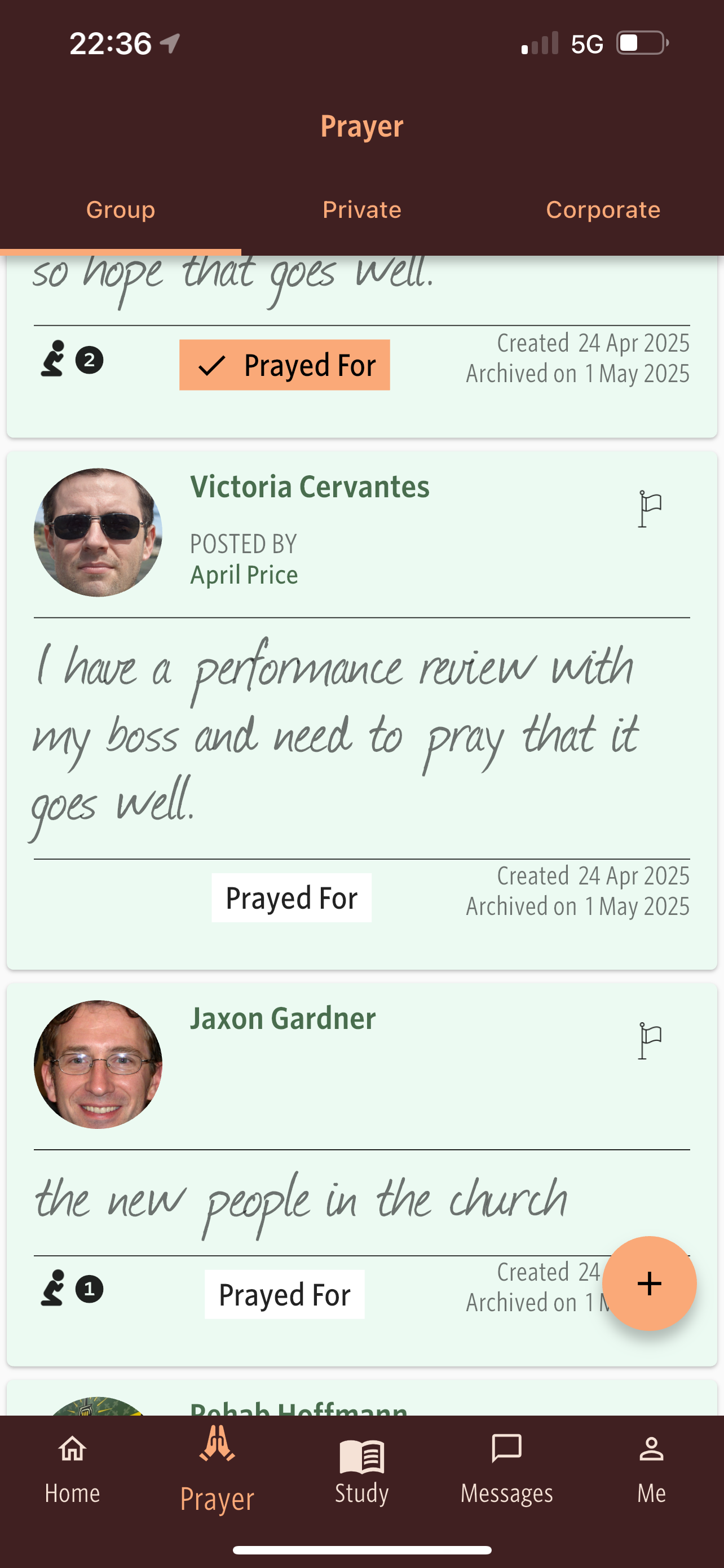 Prayer Requests