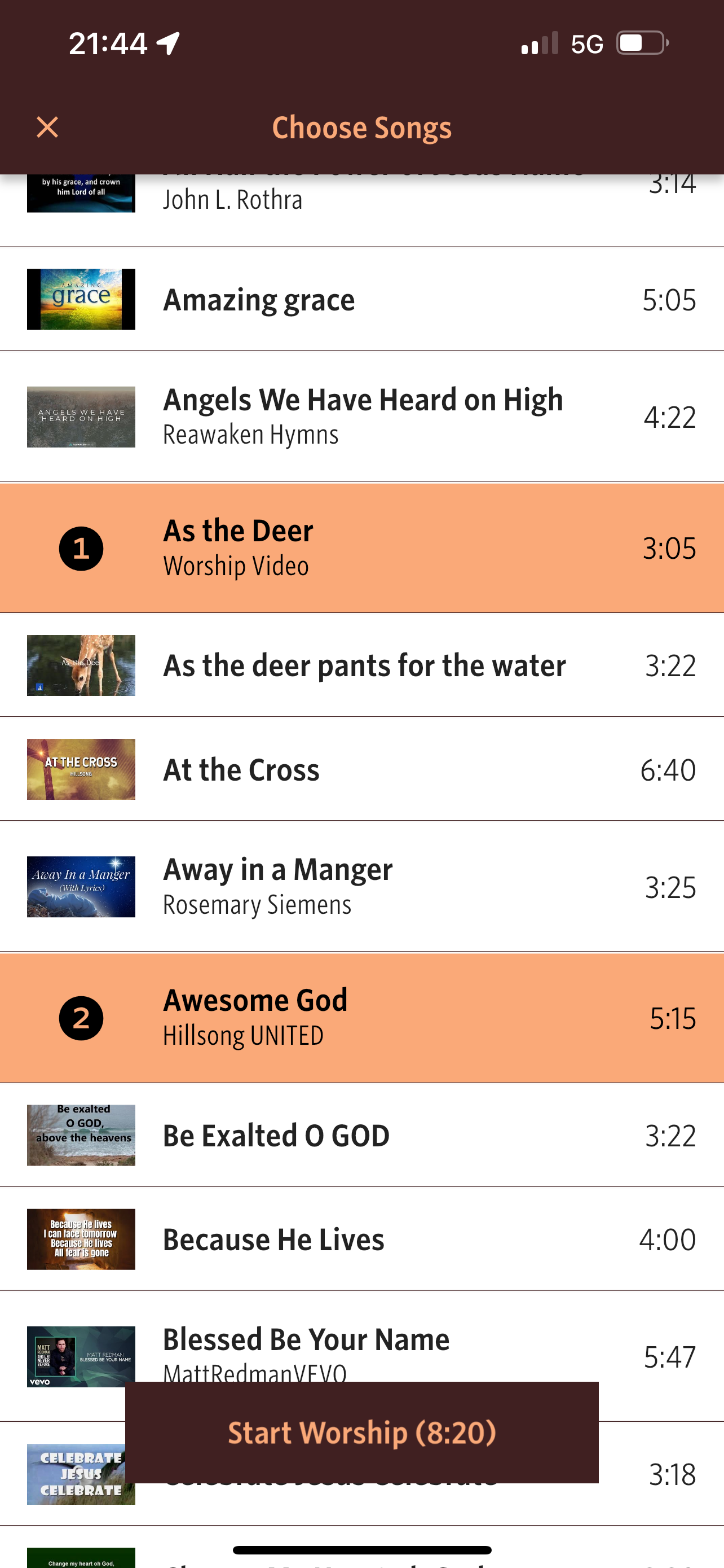 Worship Songs